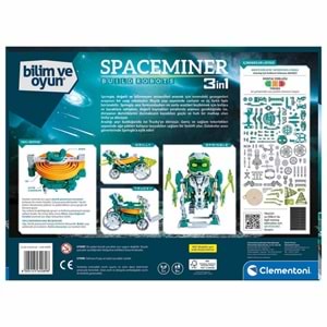 Clementoni-64089 Bilim ve Oyun - Spaceminer