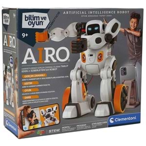 Clementoni-64090 Bilim ve Oyun: Airo Yapay Zeka Robotu