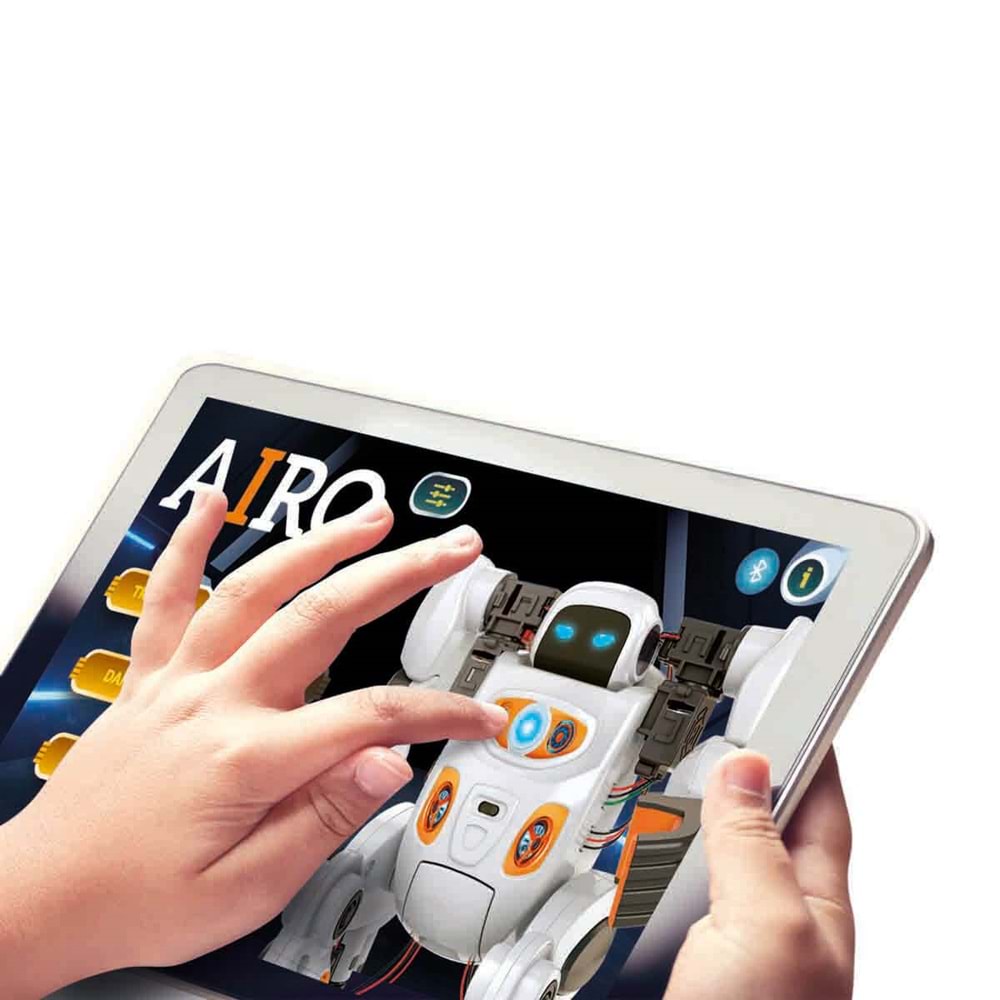 Clementoni-64090 Bilim ve Oyun: Airo Yapay Zeka Robotu