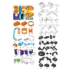 Clementoni-64090 Bilim ve Oyun: Airo Yapay Zeka Robotu