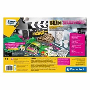 Clementoni-64472 Bilim ve Oyun Bilim Stüdyosu