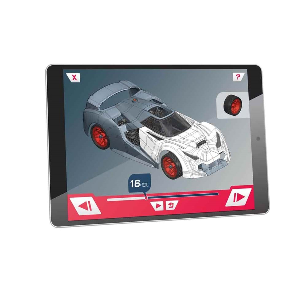 Clementoni-75057TR Mekanik Laboratuvarı - Supercar