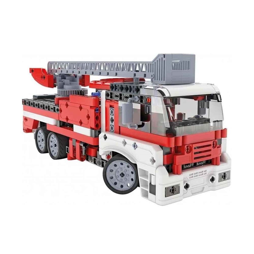 Clementoni-75068TR Mekanik Laboratuvarı İtfaiye Aracı
