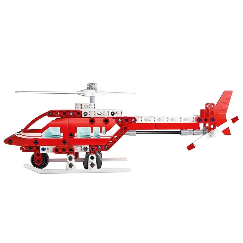 Clementoni-75075TR Mekanik Laboratuvarı Firefighting Helikopter