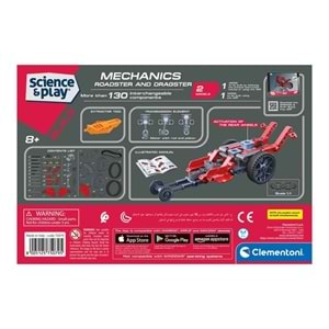Clementoni-75079TR Mekanik Laboratuvarı - Roadstar ve Dragstar