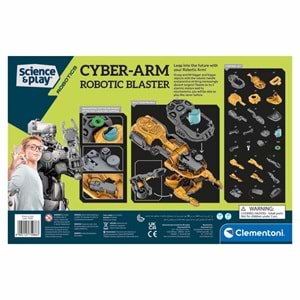 Clementoni-75086TR Robotik Laboratuvarı Siber Robot Kol