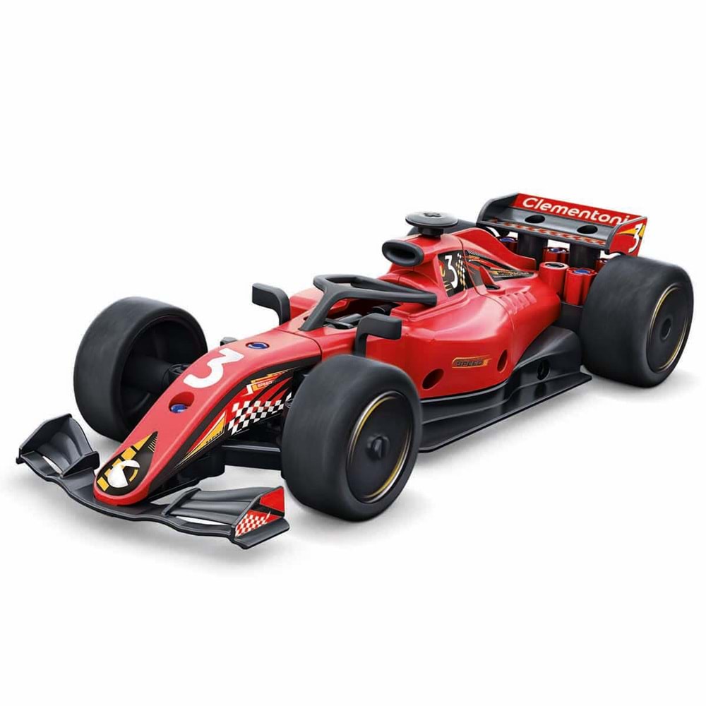 Clementoni-75094TR Mekanik Laboratuvarı Racing Car