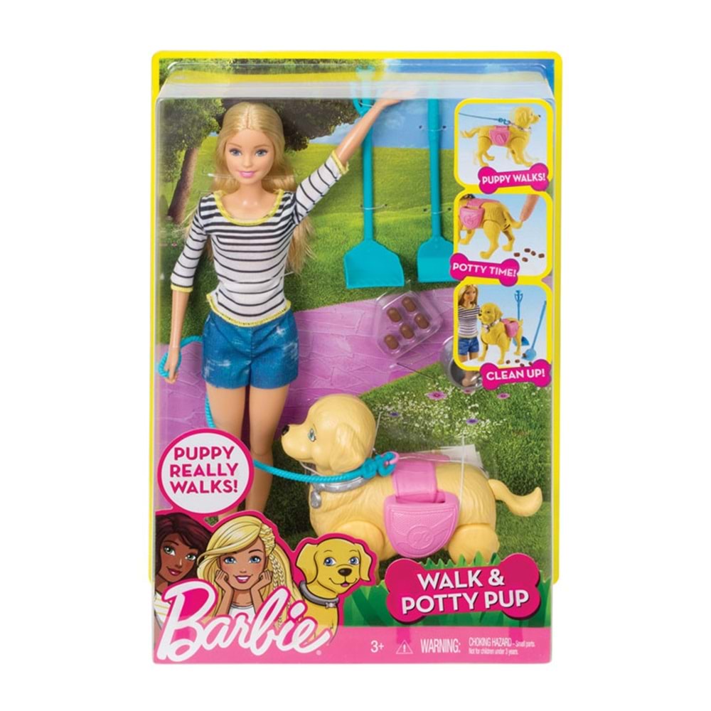 Barbie® ve Köpeği Tuvalet Eğitiminde DWJ68