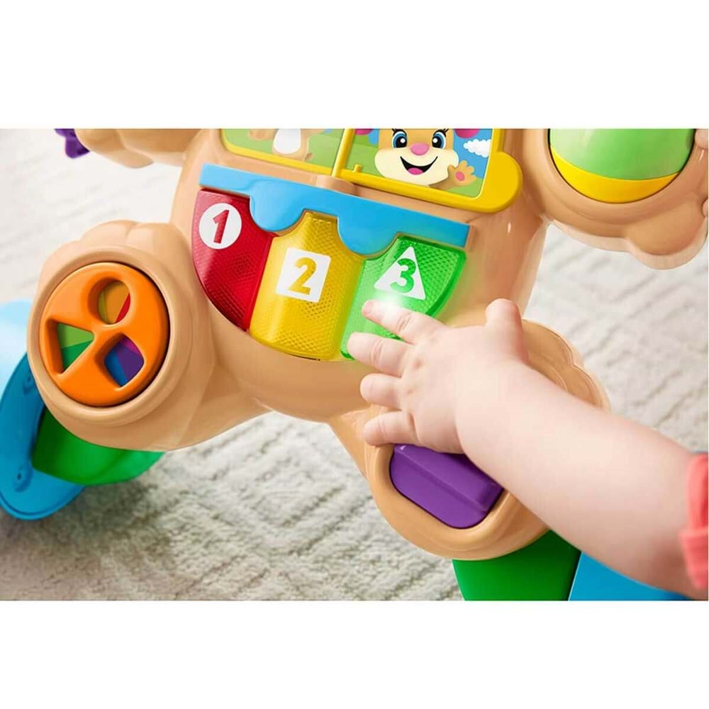 Fisher-Price® LnL Yaşa Göre Gelişim™ Eğitici Köpekçik Yürüteç (Türkçe ve İngilizce) FTG10