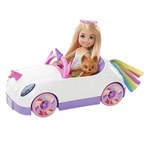 Barbie Chelsea Bebek ve Arabası GXT41