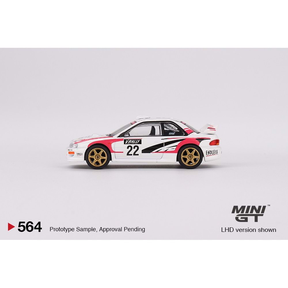 Mini GT 564 1:64 SUBARU Impreza WRC98 1999 Rally Tour de Corse #22